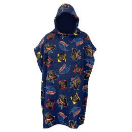 Adelaide Crows AFL Youth Hooded Beach Towel