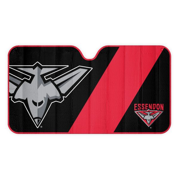 Essendon Bombers AFL Team Logo Car Sunshade