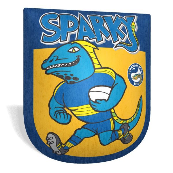 Parramatta Eels NRL Team Mascot Shaped Cushion Pillow
