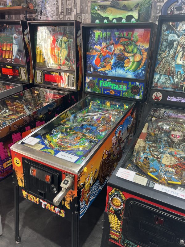 Williams Fishtails Fish Tails Pinball Machine Video Game Restored