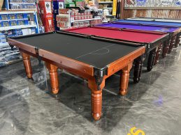 Standard Traditional Walnut Pool Snooker Billiard Table 7ft Black Felt