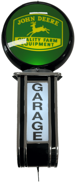 Massive Green John Deere Tractor Mower GARAGE Wall Sign Led Bar Lighting Light