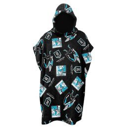 Adelaide Port Power AFL Youth Hooded Beach Towel