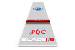 WINMAU Darts Clearzone PVC Dart Board Mat with Integrated Oche