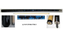 Fantasy Marbled Blue Pool Snooker Billiard Cue