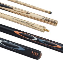 PowerGlide Vibe 2 Piece Ash Pool Snooker Billiard Cue