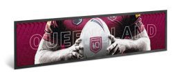 2026 QLD Queensland Maroons State of Origin Bar Mat Runner