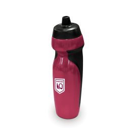 2025 State of Origin QLD Queensland Maroons Sports Water Bottle with Rubber Hand Grip and Team Logo