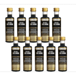 Still Spirits Top Shelf Single Whiskey Essence 10 PK Home Brew Distilling