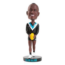 Adelaide Port Power Aliir Aliir AFL Bobblehead Collectible Bobble Head Statue