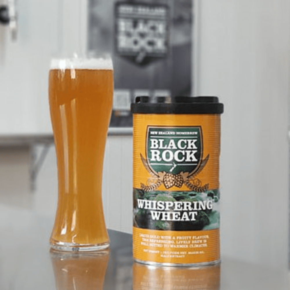 Black Rock Whispering Wheat – Classic Wheat Homebrew Beer Extract Tin DIY Kit