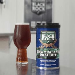 Black Rock New Zealand Draught 1.7kg Home Brew Beer Extract Tin - Clean Draught Beer Kit