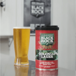 Black Rock Colonial Lager Beerkit 1.7kg Home Brew Beer Extract Tin - Classic Lager Kit