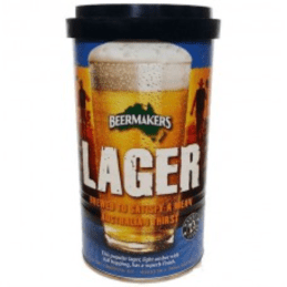 Beermakers Lager Beerkit 1.7kg Home Brew Beer Extract Tin - Clean Australian Lager Kit