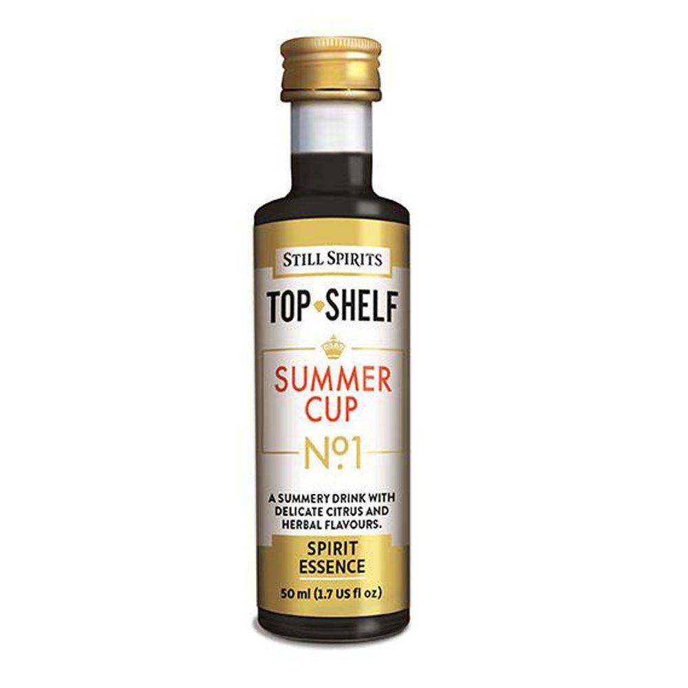 Still Spirits Top Shelf Summer Cup No.1 Home Brew Flavouring Essence 1 Still Spirits Top Shelf Summer Cup No.1 Home Brew Flavouring Essence