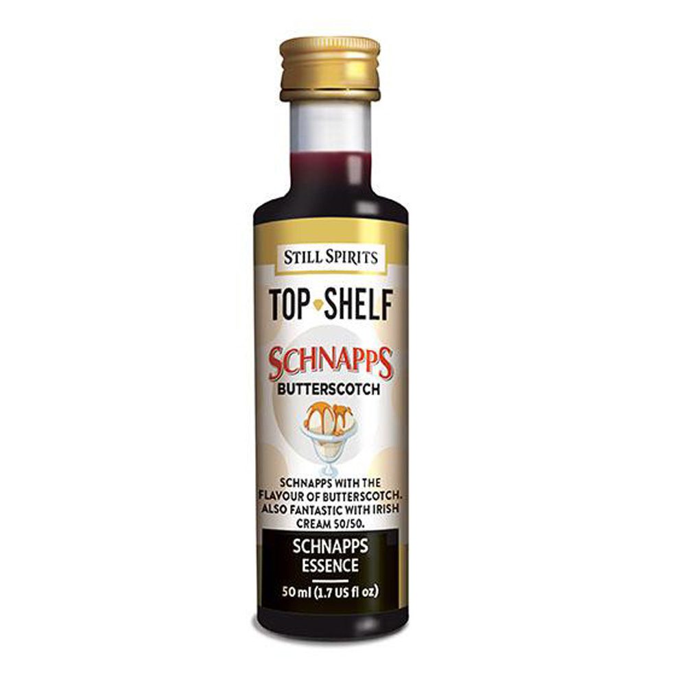 Still Spirits Top Shelf Butterscotch Schnapps Home Brew Flavouring Essence 1 Still Spirits Top Shelf Butterscotch Schnapps Home Brew Flavouring Essence