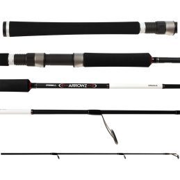 Atomic Arrowz Carbon Fishing Rod Offshore Spin 7ft 2 Piece 10 - 25lb Pound