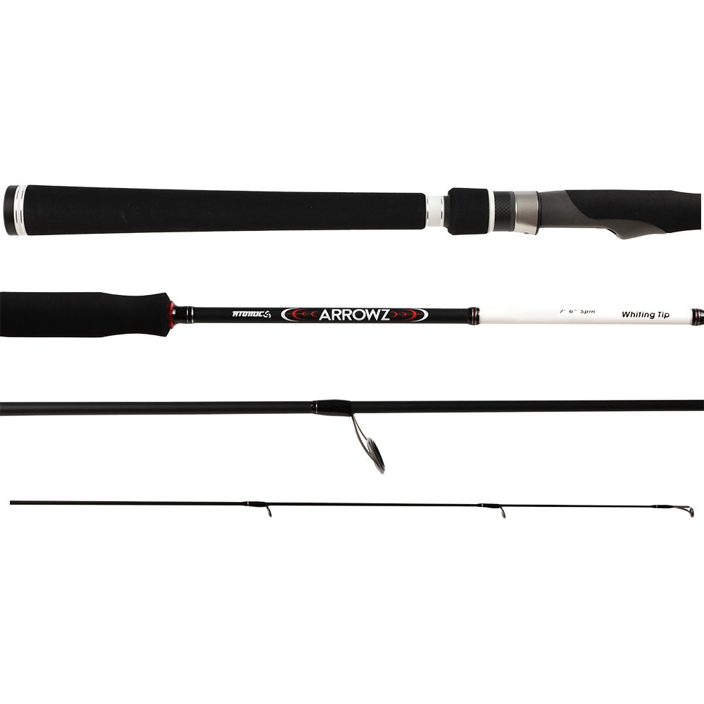 Atomic Arrowz Carbon Fishing Rod Whiting Tip X-Deep 7ft 2 inch 2 Piece 6 - 14lb 1 Atomic Arrowz Carbon Fishing Rod Whiting Tip X-Deep 7ft 2 inch 2 Piece 6 - 14lb