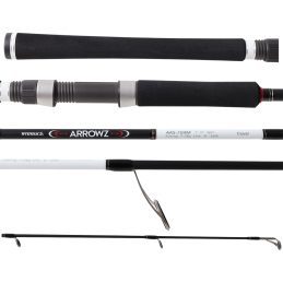 Atomic Arrowz Carbon Fishing Rod Travel Spin 7ft 4 Piece 8 - 16lb Pound
