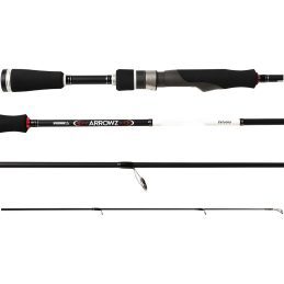 Atomic Arrowz Carbon Fishing Rod Estuary Spin 7ft 1 Piece 2 - 6lb Pound