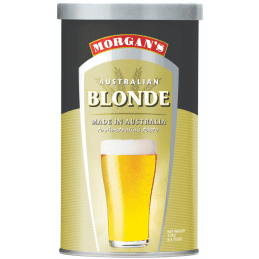 Morgan's Australian Blonde 1.7kg Home Brew Beer Extract Tin - Crisp Lower Carb Blonde Kit