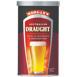 Morgan's Australian Draught 1.7kg Home Brew Beer Extract Tin - Classic Draught Beer Kit