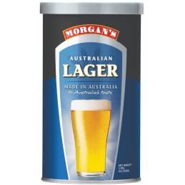 Morgan's Australian Lager 1.7kg Home Brew Beer Extract Tin - Clean Golden Lager Kit