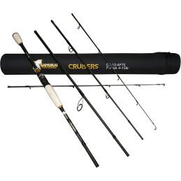 Samurai Cruisers Carbon Fishing Rod Spin Fast 5ft 9 inch 3 Piece 16 - 25lb Pound