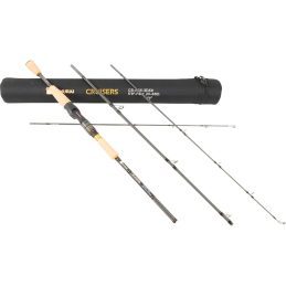 Samurai Cruisers Carbon Fishing Rod Spin Fast 5ft 9 inch 3 Piece 20- 35lb Pound