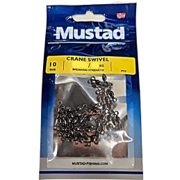 Mustad Crane Swivel Bulk Pack Fishing Terminal Tackle Sizes 10 to 1
