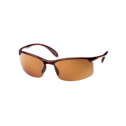 MAKO DIVER 9525 Brown Brown Poly Lens Gold Mirror Sunglasses