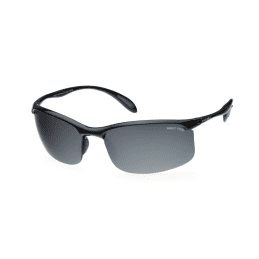 MAKO DIVER 9525 Black Poly Grey Lens Silver Mirror Sunglasses