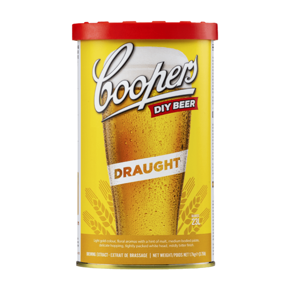 Coopers Original Draught Homebrew Beer Brewing Extract
