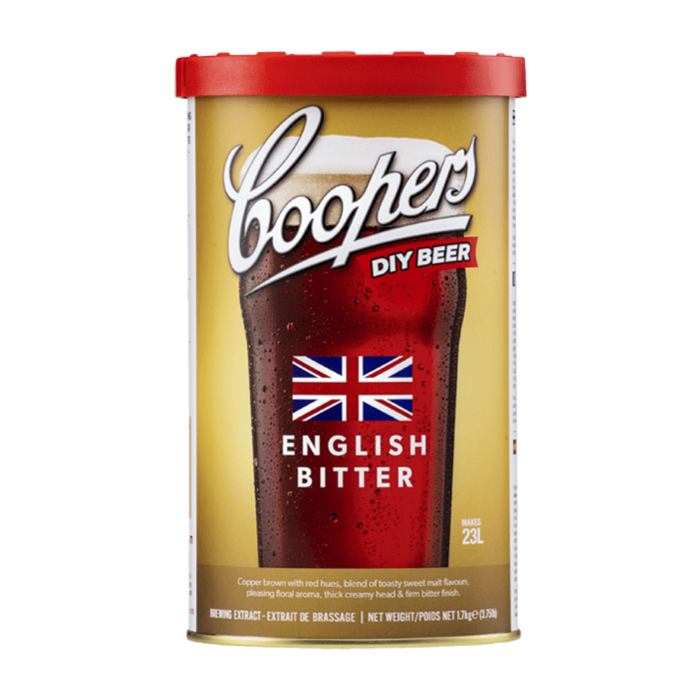 Coopers International Series English Bitter 1.7kg Home Brew Beer Extract Tin - Pub Style Bitter Kit 1 Coopers International Series English Bitter 1.7kg Home Brew Beer Extract Tin - Pub Style Bitter Kit