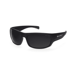 MAKO ESCAPE 9581 Matte Black Frame Grey HDIR Glass Lens Sunglasses
