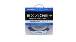 Shimano Exage+ Monofilament Low Memory Fishing Line 10lb to 40lb 500m Spool