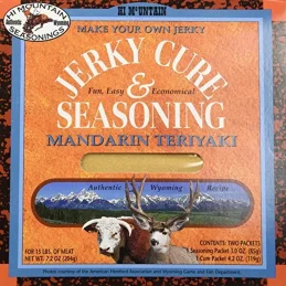 Hi Mountain Authentic Jerky Cure and Seasoning - Mandarin Teriyaki Blend Jerky Kit