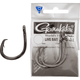 Gamakatsu Live Bait Circle Fishing Hooks Size 10/0 to 12/0