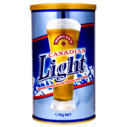 Morgan's Canadian Light 1.7kg Home Brew Beer Extract Tin - Light Summer Ale Kit