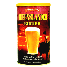 Morgan's Queenslander Bitter 1.7kg Home Brew Beer Extract Tin - Crisp Australian Bitter Kit