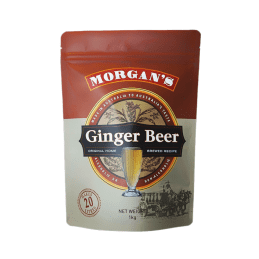 Morgan's Ginger Beer 1kg Home Brew Extract Tin with Yeast - Alcoholic or Non Alcoholic Ginger Beer Kit