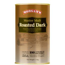 Morgan's Master Malt Roasted 1.5kg Home Brew Malt Extract - Dark Beer Booster