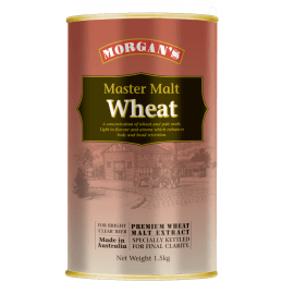Morgan's Master Malt Wheat 1.5kg Home Brew Malt Extract - Wheat Beer Tin Booster