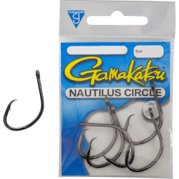 Gamakatsu Nautilus Circle Fishing Hooks Size 1 to 6/0