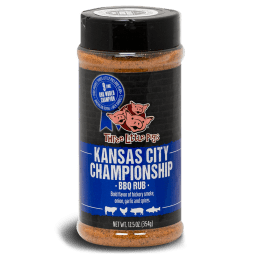 Three Little Pigs Kansas City Championship BBQ Rub 12.5oz - Premium Sweet Savoury Rub for Ribs, Pork, Chicken & Homestyle BBQ