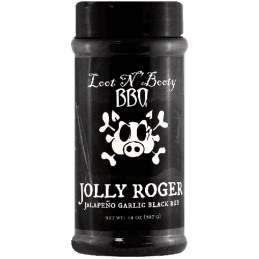 Loot N' Booty Jolly Roger Jalapeno Garlic BBQ Rub Seasoning 14oz