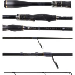 Samurai Reaction 351 Carbon Fishing Rod Spin Very Fast 7ft 1.5 Piece 10-17lb