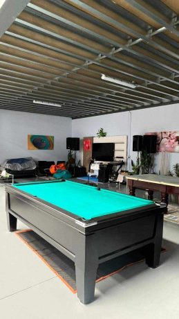 Ball Return Pub Style Pool Snooker Billiard Table 7ft