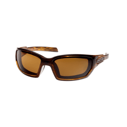 MAKO RIDER 9595 Brown Tort Stripe Brown Poly Lens Sunglasses