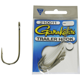 Gamakatsu Spinnerbait Trailer Black Fishing Hooks Size 6 to 3/0